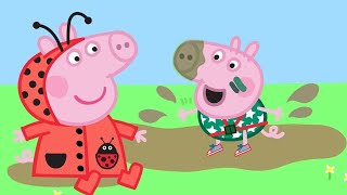 Peppa Pig Official Channel  Peppa Pig Loves Muddy Puddles [upl. by Haisoj]