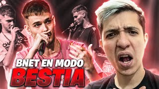 ¡BNET el FREESTYLE en ESTADO PURO  SKIPER reacciona a LA BRUTALIDAD de BNET  MORS RAP [upl. by Geier]