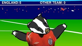 Football Badgers  animated music video  MrWeebl [upl. by Griswold]