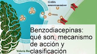 Benzodiacepinas Todo sobre su acción clasificación y efectos en la salud [upl. by Naujaj160]