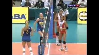 Grand Prix 2008  Brasil x Cuba  Fase Final [upl. by Akinwahs268]