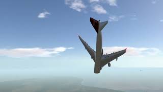 TWA Flight 800 recreation in simpleplane [upl. by Remark301]