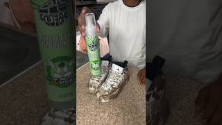 Reviewing Shoelada Foam Cleaner😳 shoelada chulada sfc shoecleaner 150bucks [upl. by Trillbee]