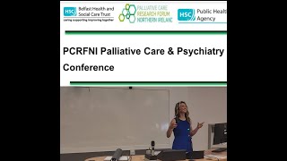 Ariel Dempsey Palliative Care and Psychiatry Conference Ireland [upl. by Nyllaf]