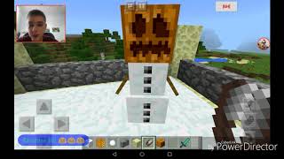 Comment faire un bonhomme de neige dans MINECRAFT  LEUR FACE CACHÉE  😱😱😱 [upl. by Giffie29]