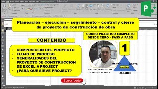 PLANEACION Y CONTROL DE OBRA [upl. by Penney662]