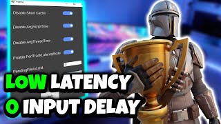 Fortnite LOWER LATENCY And INPUT Delay Tool [upl. by Nnyw]