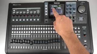 TASCAM DP32SD amp DP24SD  Recording a Mixdown [upl. by Sand120]