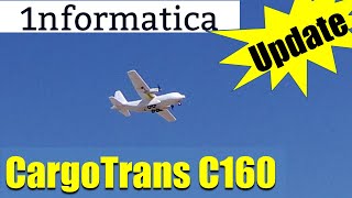 C 160 Cargotrans Twin Motor Transport RC Airplane Update [upl. by Nodla537]