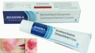 BECADERM N Cream Beclomethasone Dipropionate Clotrimazole amp Neomycin Sulphate [upl. by Lowry]