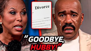 Marjorie FILES For DIVORCE From Steve Harvey On Diddy’s Arrest Day amp RUNS With His Money [upl. by Ainitsirhc887]