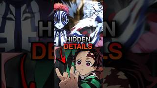 Hidden Details You MISSED In Demon Slayer Part 1  Hidden Details Part 1  demonslayer shorts [upl. by Elga63]