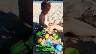 TRATTORI PER BAMBINI TRATTORI IN SPIAGGIA [upl. by Alvarez]