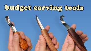 The Best Budget Whittling and Wood Carving Tools  Beavercraft Tools [upl. by Elocaj]