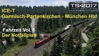 Train Simulator 2017  ICE 1526 mit Zugansagen nach München am Unfall vorbei [upl. by Sanbo]