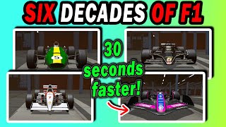 Reliving 60 Years of F1 Technology in Automobilista 2 [upl. by Qiratla]