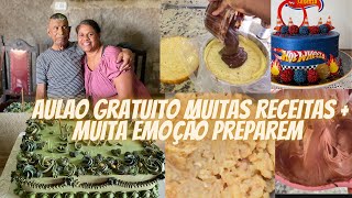 Vlog de receitas abacaxi caramelizado nutella cremosa  rechear e decorar um bolão raiz [upl. by Orabelle108]