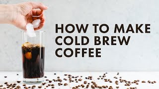 Simple recipe How To Make Cold Brew Coffee in a coffee shop Toddy cold brew [upl. by Geri]