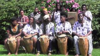 Kpanlogo  Brown Ghanaian Drumming Ensemble [upl. by Tierell]