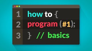 How to Program in C  BASICS E01 [upl. by Ynnot919]