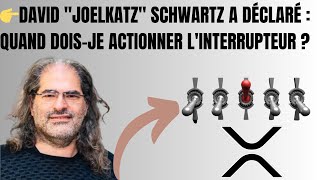 🌕RippleXRP DAVID quotJOELKATZquot SCHWARTZ A DEMANDÉ  quotÀ QUEL MOMENT DOISJE ACTIONNER LINTERRUPTEUR [upl. by Adria]