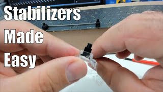 No Nonsense keyboard stabilizer assembly lube and repair video on the entire internet [upl. by Ytomit]