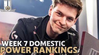 2024 Spring Week 7 Domestic Power Rankings LCS LCK LEC [upl. by Havstad344]