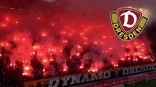 Dynamo Dresden Ultras BEST MOMENTS  KBlock Pyro amp Choreo [upl. by Zenobia]