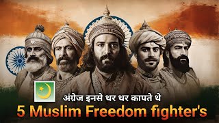 The 5 Most Powerful Muslim Warriors Who Shaped India’s Legacy [upl. by Noreik]