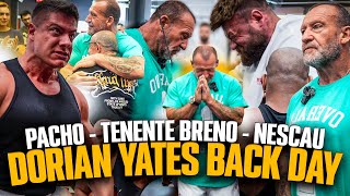 REALIZANDO UM SONHO  TREINEI COM DORIAN YATES TENENTE BRENO E NESCAU [upl. by Eonak471]