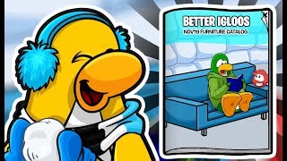 November 2019 Furniture Catalog SECRETS  Club Penguin Rewritten [upl. by Aniad604]