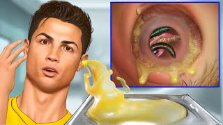 ASMR Remove Blackheads Pustules amp Parasitic Maggots Ear  Deep Cleaning Animation [upl. by Kaela414]