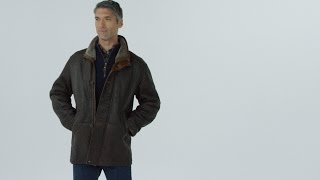 ORVIS  Worlds Finest Shearling amp Leather Coat [upl. by Kurman95]