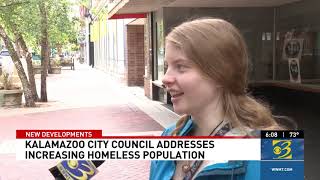 Kalamazoo homeless population on the rise city leaders search for solution [upl. by Jamilla]