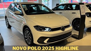 REVIEW NOVO POLO 2025 HIGHLINE  O QUE MUDA [upl. by Chaudoin]