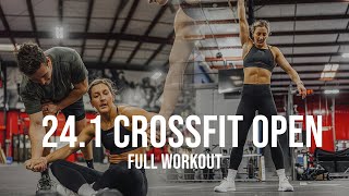 FULL 241 CROSSFIT OPEN WORKOUT  BTS [upl. by Raveaux]