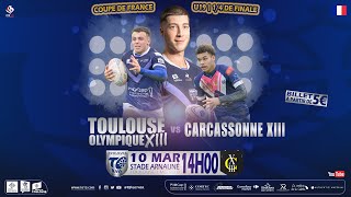 📺 LIVE 📺 TOXIII  Carcassonne XIII  14 de finale du Championnat de France U19 Elite [upl. by Edahc]