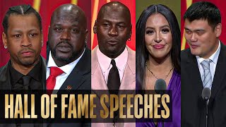 2 Hours of the Most Memorable Basketball Hall of Fame Enshrinement Speeches [upl. by Cherye]