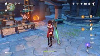 Genshin Impact  Weapon stance jumping to plunging attack quotbugtechexploittutorialquot [upl. by Airetal238]