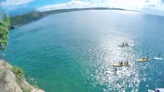 35 Little Bay Cliff Jump with Anguilla Watersports [upl. by Vudimir]