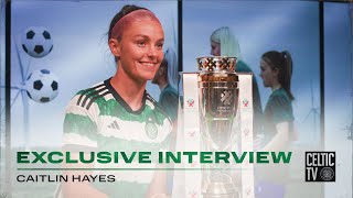 Celtic FC Women Exclusive Interview  Caitlin Hayes previews the new 202324 SWPL Season [upl. by Pradeep835]