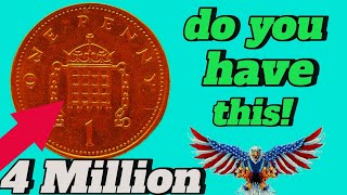 ULTRA UK ONE PENNY RARE ONE PENNY COINS WORTH UP TO 4 MILLION Dollars COINS WORTH MONEY [upl. by Seessel]