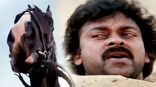 कैसे रेत मे फसे चिरंजीवी को बचाया घोड़े ने  Chiranjeevi Ka Action  Main Hoon Khiladiyon Ka Khiladi [upl. by Bilat881]