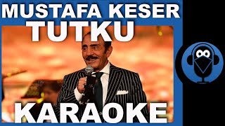 TUTKU  AKLIMDA FİKRİMDE HEP SEN VARSIN  MUSTAFA KESER   Karaoke   Sözleri  COVER [upl. by Enitsenrae]