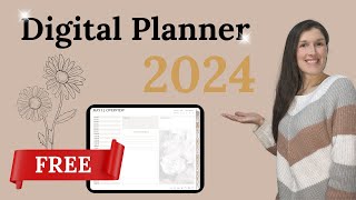 2024 FREE Digital Planner for Goodnotes [upl. by Aneehsyt826]