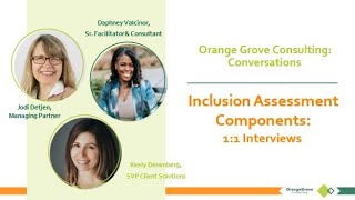 Orange Grove Inclusion Assessment Component Interviews [upl. by Iras]