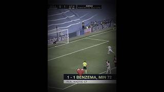 Benzema’s last goal for Madrid💔 football edit realmadrid halamadrid benzema footballedit [upl. by Alakam]