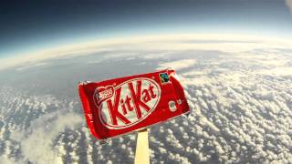 Kit Kat Goes To Space BreakFromGravity [upl. by Ailis]