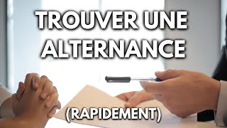 🕑 Comment TROUVER une ALTERNANCE rapidement [upl. by Aiynat]