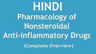 Pharmacology of Nonsteroidal Antiinflammatory Drugs Complete Overview HINDI  Dr Shikha Parmar [upl. by Bijan]